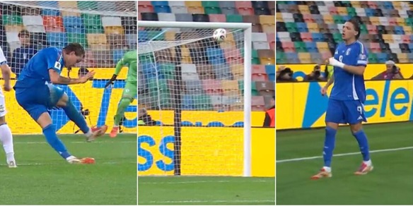 Retegui, gol clamoroso contro Israele: tiro a giro da urlo!