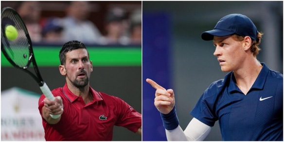 Djokovic incorona Sinner: "Mi rivedo in lui. Non solo perché è magro come me..."