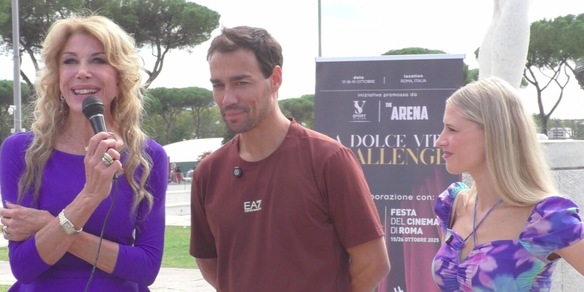 La Dolce Vita Challenge, che show con Gabriella Carlucci e Fabio Fognini