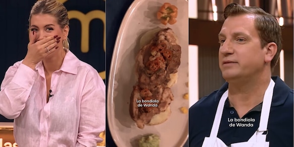 Maxi Lopez e il piatto a Masterchef Argentina: "La spalla di maiale di Wanda". La reazione dell'ex di Icardi è virale
