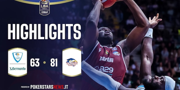 Acqua S.Bernardo Cantù - Trapani Shark | PokerstarsNews Highlights Serie A Unipol 2025/2026