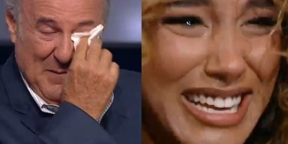 La Ruota della Fortuna, Gerry Scotti e Samira Lui in lacrime. Mega vincita per Daniela da Sabaudia