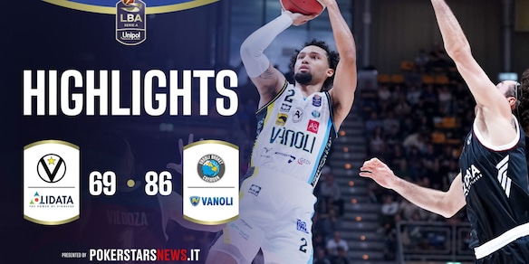 Virtus Olidata Bologna - Vanoli Basket Cremona | PokerstarsNews Highlights Serie A Unipol 2025/2026
