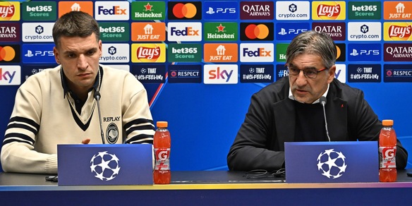 Champions: Juric, l'Atalanta domani con punta vera o Lookman