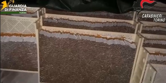 Finanza e Carabinieri sequestrano 250 tonnellate di tabacchi