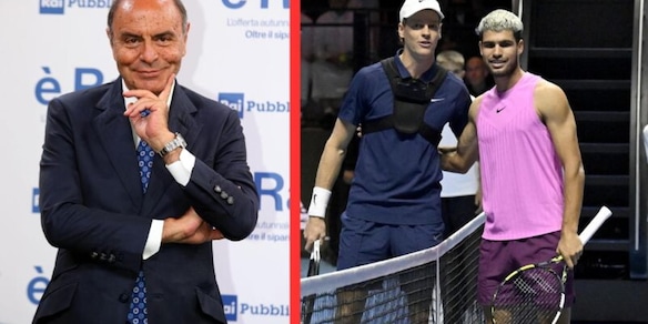 Bruno Vespa attacca Sinner sui social, poi fa una gaffe clamorosa su Alcaraz: i social lo massacrano