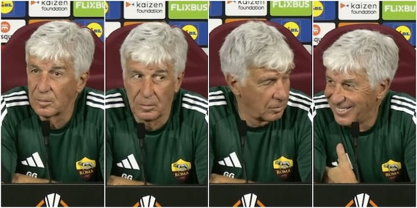 Gasperini scopre l'arbitro della partita in conferenza: "È quello di Bruges?". La reazione dice tutto