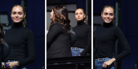 Laila Hasanovic a Vienna con i genitori di Sinner: i sorrisi fanno impazzire i fotografi