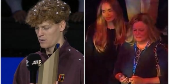 Sinner e la frase alla famiglia e alla fidanzata Laila dopo la vittoria a Vienna contro Zverev