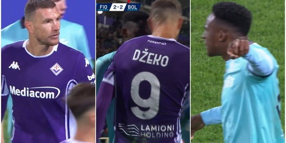 Scintille tra Lucumì e Dzeko, "ci vediamo dopo": la rissa in campo nel finale accende gli animi