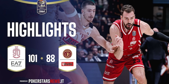 EA7 Emporio Armani Milano - Umana Reyer Venezia | PokerstarsNews Highlights Serie A Unipol 2025/2026