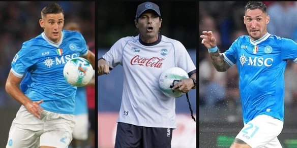 Lecce-Napoli, la formazione ufficiale di Conte