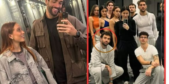 Matteo Berrettini in sala prove, sorpresa alla nuova fidanzata Vanessa Bellini