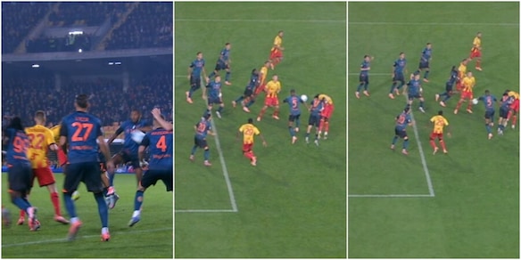Tocco di mano di Juan Jesus in Lecce-Napoli, per Collu è calcio di rigore: la fotosequenza