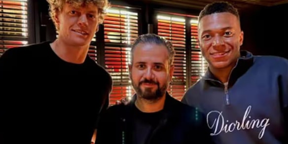 Sinner e Mbappé insieme a Parigi nel ristorante di Verratti