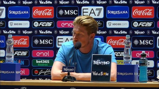 Napoli, De Bruyne operato in Belgio: quando torna?