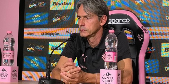 Inzaghi 'il Palermo tornerà a vincere, sono fiducioso'