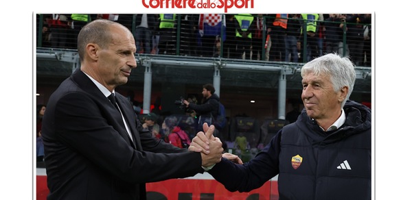 Milan-Roma: così Allegri e Gasp hanno onorato Galeone