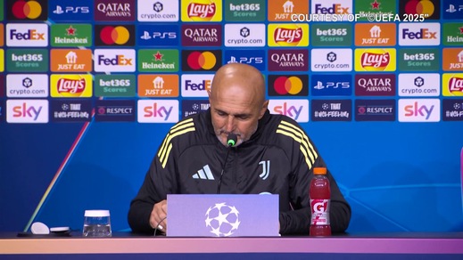 Spalletti: "Vlahovic sarebbe felice di rimanere alla Juventus"
