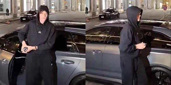 Il rientro di Sinner in Italia in gran segreto: l'arrivo a Torino incappucciato