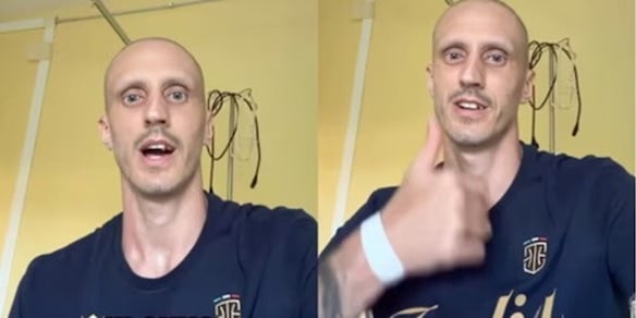 Polonara sta meglio e presto lascerà l'ospedale, l'annuncio della moglie: "È fuori pericolo"