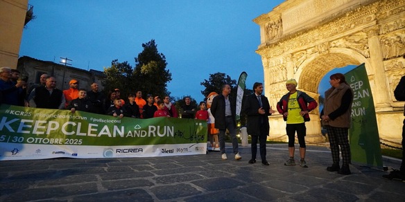 Keep Clean and Run 2025: finisce a Benevento l'undicesima edizione del plogging più lungo del mondo