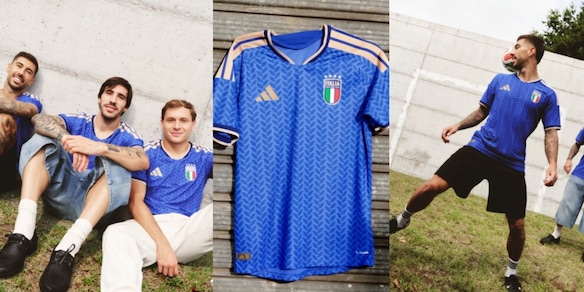 Ecco "Azzurra": la nuova maglia dell'Italia richiama la storica vittoria del Mondiale 2006