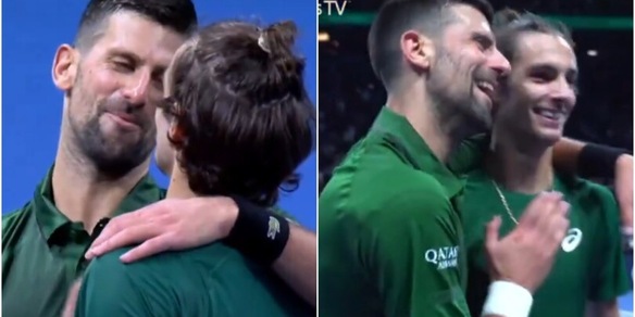 Il labiale di Djokovic a Musetti sulle Atp Finals dopo la vittoria ad Atene: “Lorenzo, stai tranquillo…”