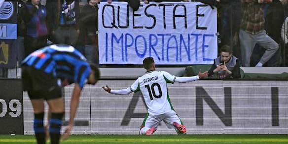 L’Atalanta crolla in casa con il Sassuolo: Berardi e Pinamonti inguaiano Juric