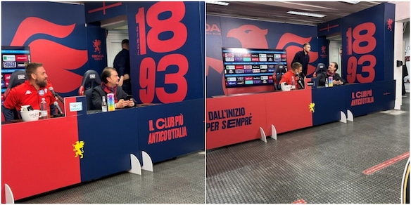 Dzeko entra in diretta, sorpresa a De Rossi: "Ti do un bacio...". Il siparietto è esilarante