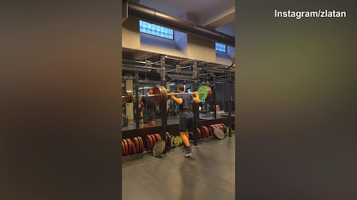 Milan, serata di pesi per Ibrahimovic