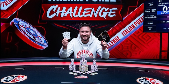 Italian Poker Challenge Main Event, deal a tre e trionfo di Pietro Nicastro