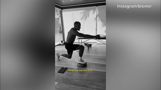 Juventus, guarda Bremer: il difensore corre verso il recupero