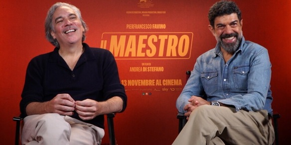 Il maestro, l'intervista a Pierfrancesco Favino e Andrea Di Stefano