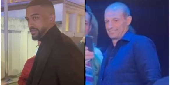 Allegri e Bremer alle Atp Finals di Torino: quante richieste di selfie!