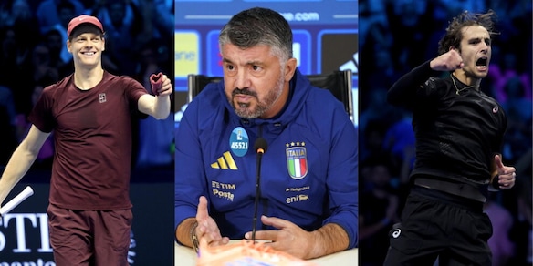 Le bellissime parole di Gattuso per Sinner e Musetti: "Svegli fino a mezzanotte per tifarli"