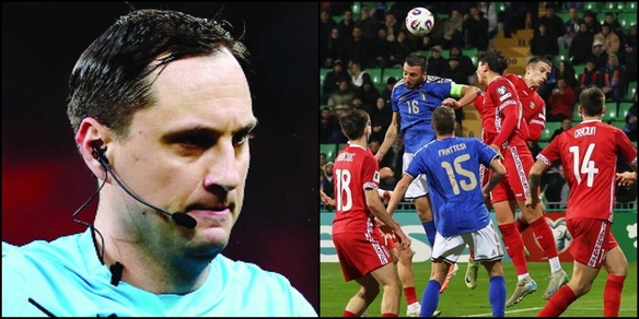 Moviola Moldavia-Italia, arbitro mediocre: mancano tre cartellini