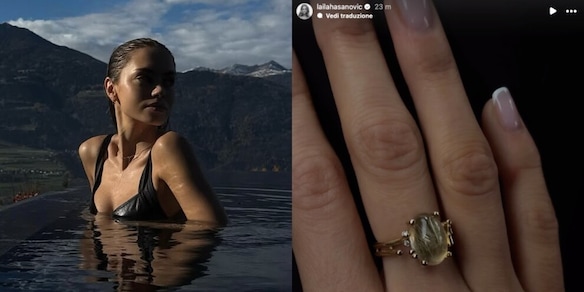 Sinner e Laila Hasanovic sempre più innamorati: spunta l'anello e si scatena il gossip