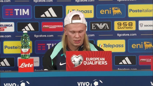 Haaland: "San Siro? Meglio i Coldplay del Milan"