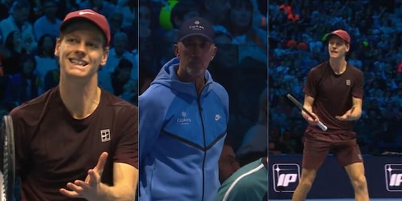 Sinner e il gesto di rabbia dopo un errore, l’urlo verso il suo angolo: Cahill si alza, e…