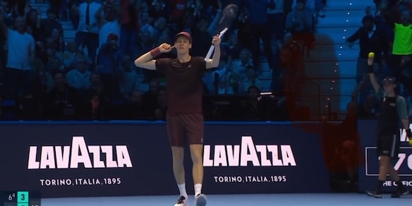 Vince uno scambio pazzesco e Sinner esulta come Alcaraz: il pubblico di Torino reagisce in modo incredibile