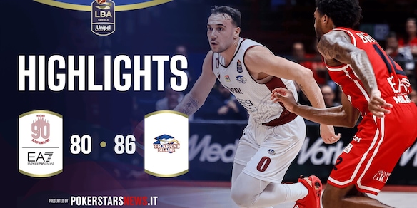 EA7 Emporio Armani Milano - Trapani Shark  | PokerstarsNews Highlights Serie A Unipol 2025/2026