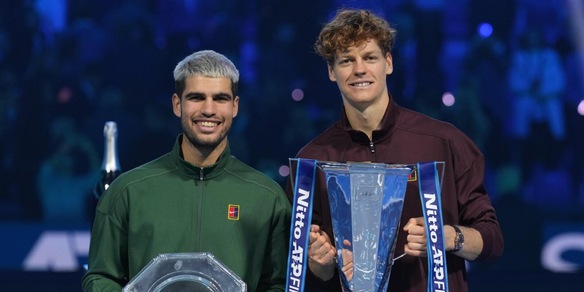 Sinner e Alcaraz, è un duello pazzesco: il dato assurdo dopo le Atp Finals