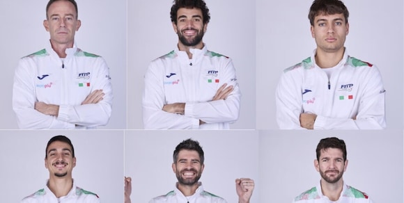 Coppa Davis, ecco il quintetto dell'Italia: mercoledì l'esordio con l'Austria