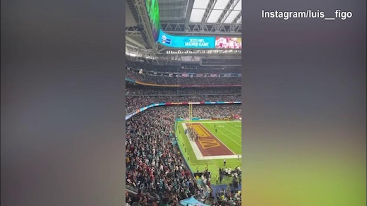 NFL al Bernabeu, c'è anche Figo in tribuna