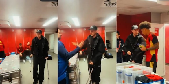 Sorpresa De Bruyne nello spogliatoio del Belgio: ad un mese dall'infortunio con il Napoli è ancora in stampelle