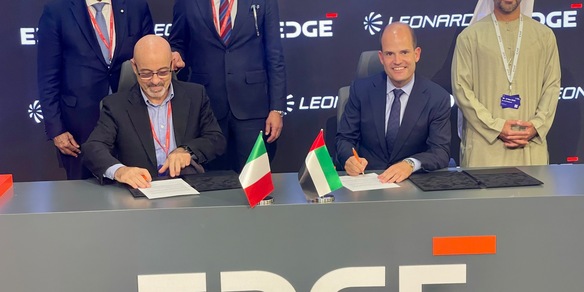 Leonardo, nel 2026 la jv con Edge negli Emirati