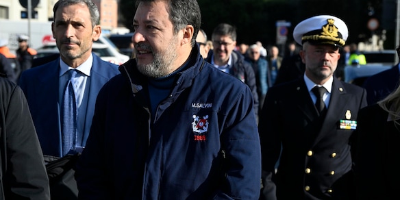 Salvini, uso asset russi per Ucraina estremamente pericoloso