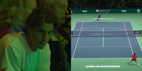 Bove a Bologna per la Coppa Davis: sugli spalti per Cobolli-Bergs