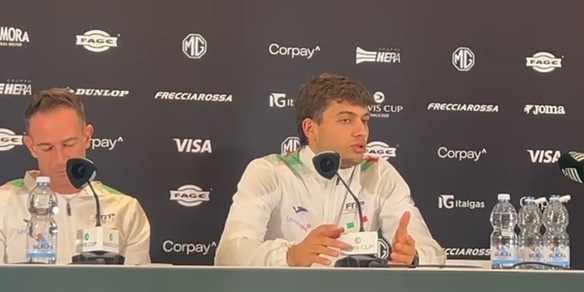 Cobolli sul gesto con Zizou Bergs: "Potevo esserci io al posto suo"